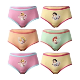 Bodycare Pack of 6 100% Cotton Girls Panties ( Multi ) - 11-12 Years