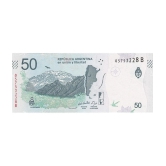 Argentina 50 Pesos Top Grade Beautiful Gem UNC Banknote