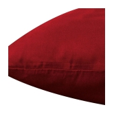 PINDIA Pack of 8 Maroon Pillow Cover - Maroon