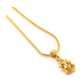 Jewar Mandi - Gold Pendant ( Pack of 1 ) - Gold