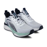 Action Sports Shoes For Men White Mens Sports Running Shoes - None