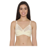 Clovia Poly Cotton Shaping Bra - Beige - None