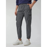 XYXX Grey Nylon Mens Joggers ( Pack of 1 ) - None