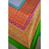 Phool Hand Block Printed Cotton Bedsheet