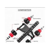 MCP Upgraded 4-Wheel Ab Carver Roller with Knee Mat - Abdominal Workout Fitness Exercise Equipment