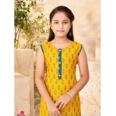 Aarika Yellow Rayon Girls Kurti ( Pack of 1 ) - None