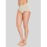 ILRASO - Olive Cotton Lycra Solid Women's Hipster ( Pack of 1 ) - None