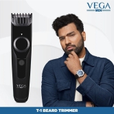 VEGA T-1 Beard Trimmer (VHTH-18), Black-27 pcs