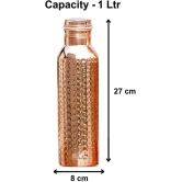 Copper Hammered Bottle | 1000ML