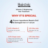 Haironic Vitamin C Hair Serum for Dull, Damaged Hair, Hair Fall Control, Strong, Smooth, Shiny Hair, 100ml Pack of 5-Haironic Vitamin C Hair Serum | Controls Dull, Damaged Hair & Hair Fall | Stro