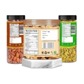 YUM YUM Dry Fruits Combo Pack - (Badam, Green Kishmish And Walnut Kernels) 475g