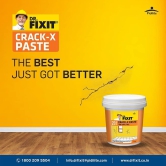 DR. FIXIT 201 Crack X Paste, Ready to use crack filler for internal &  external surface cracks on roofs, wall, Flexible Putty with excellent bonding  1Kg