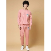 Rigo Peach Cotton Regular Fit Mens Tracksuit ( Pack of 1 ) - None