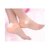 Silicone Heel Socks - None