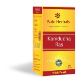 Balu Herbals Kamdudha Ras with Pearl 20 Tab Tablet 125 mg