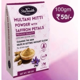 STAYOUTH MULTANI MIITTI WITH SAFFRON PETALS 100GM