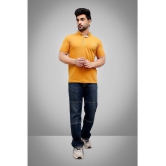 Forbro - Mustard Cotton Blend Regular Fit Men's T-Shirt ( Pack of 1 ) - None