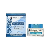 Aroma Care Pearl Glow Triple Whitening Night Cream, 15 gm