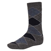 Creature - Woollen Men's Printed Multicolor Mid Length Socks ( Pack of 3 ) - Multicolor