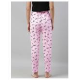 Quarantine Pink Cotton Trackpants - XS