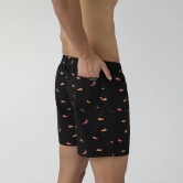 Splash Cotton Boxers - Surfer Black L