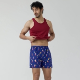 Remix Cotton Boxers Lighthouse Blue XXL