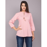 HIGHLIGHT FASHION EXPORT - Pink Rayon Women''s Regular Top ( Pack of 1 ) - None