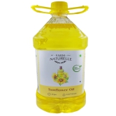 Farm Naturelle Organic Virgin Cold Pressed Sunflower Oil (5 LTR)