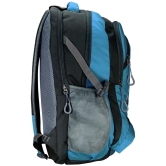 Da Tasche 35 Ltrs Blue Polyester College Bag - Blue