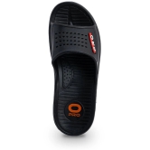 KHADIM - Black Rubber Slide Flip flop - None