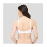 Elina - White Cotton Solid Womens Maternity Bra ( Pack of 1 ) - 34B