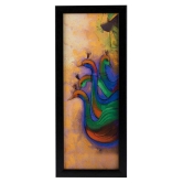 Indianara - Figurative Painting With Frame