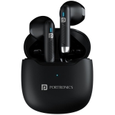 Portronics Twins S12 On Ear TWS Black