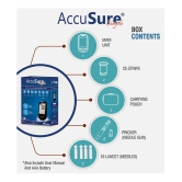 Accusure india SIMPLE METER WITH 25 STRIPS TD: 4183 Expiry March 2024