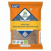 24 mantra SONAMASURI RAW RICE BROWN ORGA 5 KG