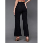 Miss Chase - Black Denim Wide Leg Womens Jeans ( Pack of 1 ) - None