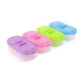 TINUMS Plastic Multicolor Food Container ( Set of 4 ) - Multicolor