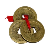 Pratibha Creations Fengshui Coins - Set Of 2