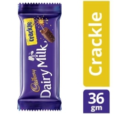 Cadbury Dairy Milk Crackle Chocolate Bar, 36 gm