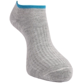 Dollar Socks - Multicolor Cotton Men's Ankle Length Socks ( Pack of 3 ) - Multicolor