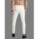 HALOGEN - White Denim Skinny Fit Men's Jeans ( Pack of 1 ) - None