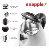 Snapple Electric Kettle 1.5L, 1000ml Hot & Cold Water Bottle Combo Gift Pack Beverage Maker  (1.5 L, Silver)