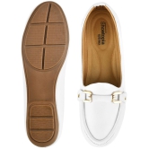 Shoetopia - White Women''s Loafers - None