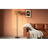 Zik Impex Natural Floor Lamp for Living Room, Bed Room, Office Room, Corner Lamp For Room-Beige