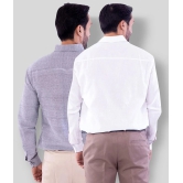 DESHBANDHU DBK - Multicolor Cotton Regular Fit Mens Casual Shirt (Pack of 2 ) - None