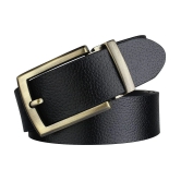 Loopa Black Leather Formal Belt Pack of 1 - None