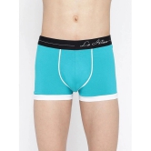 La Intimo Turquoise Cotton Mens Trunks ( Pack of 1 ) - None