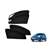 Kozdiko Magnetic Sunshades with Zipper for Side Windows Set of 4 Black