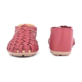 Ishransh Red Womens Casual Ballerinas - None