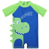 One piece swimsuit with dino style-100 (3-4yr)